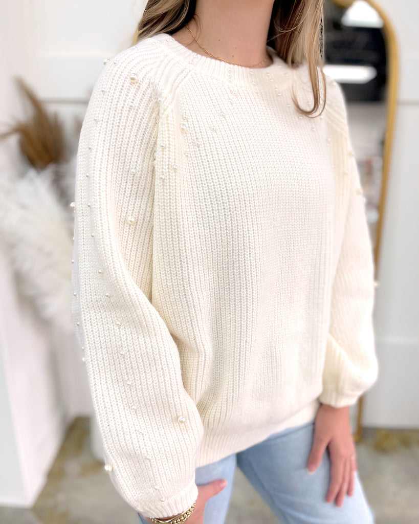 Ivory Pearl Sweater